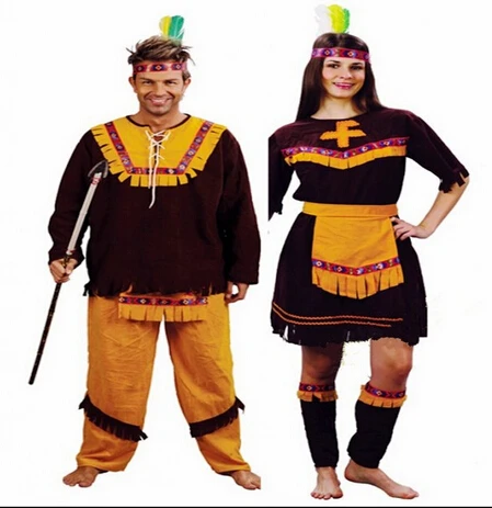 2016 hot sale halloween costume couples dress native greeks indian hunter cosplay costume wild man couple - Sale Halloween Costumes 2016 hot sale halloween costume couples dress native greeks indian hunter cosplay costume wild man couple - Sale Halloween Costumes