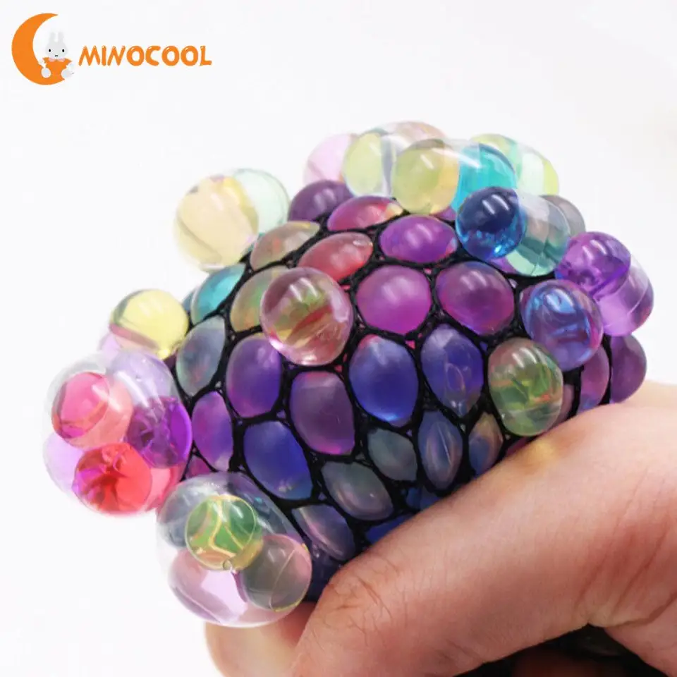 stress ball with net