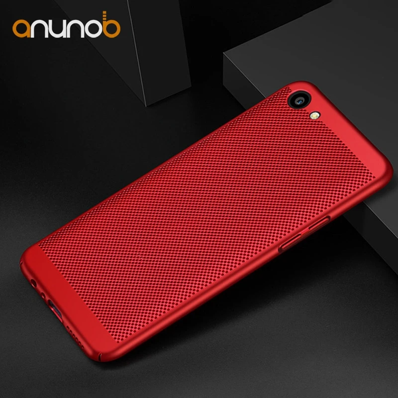 

Anunob Case For OPPO F5 Cases OPPO F7 R9S R9 A83 A77 A39 A33 Heat Dissipation PC Cover For Protective Shell Phone Shield Hood