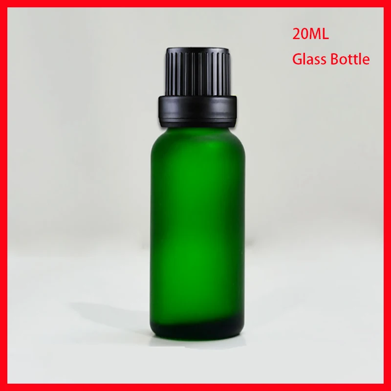 Download 20ML Green Frosted Glass Bottles Essential oil Bottle With ...