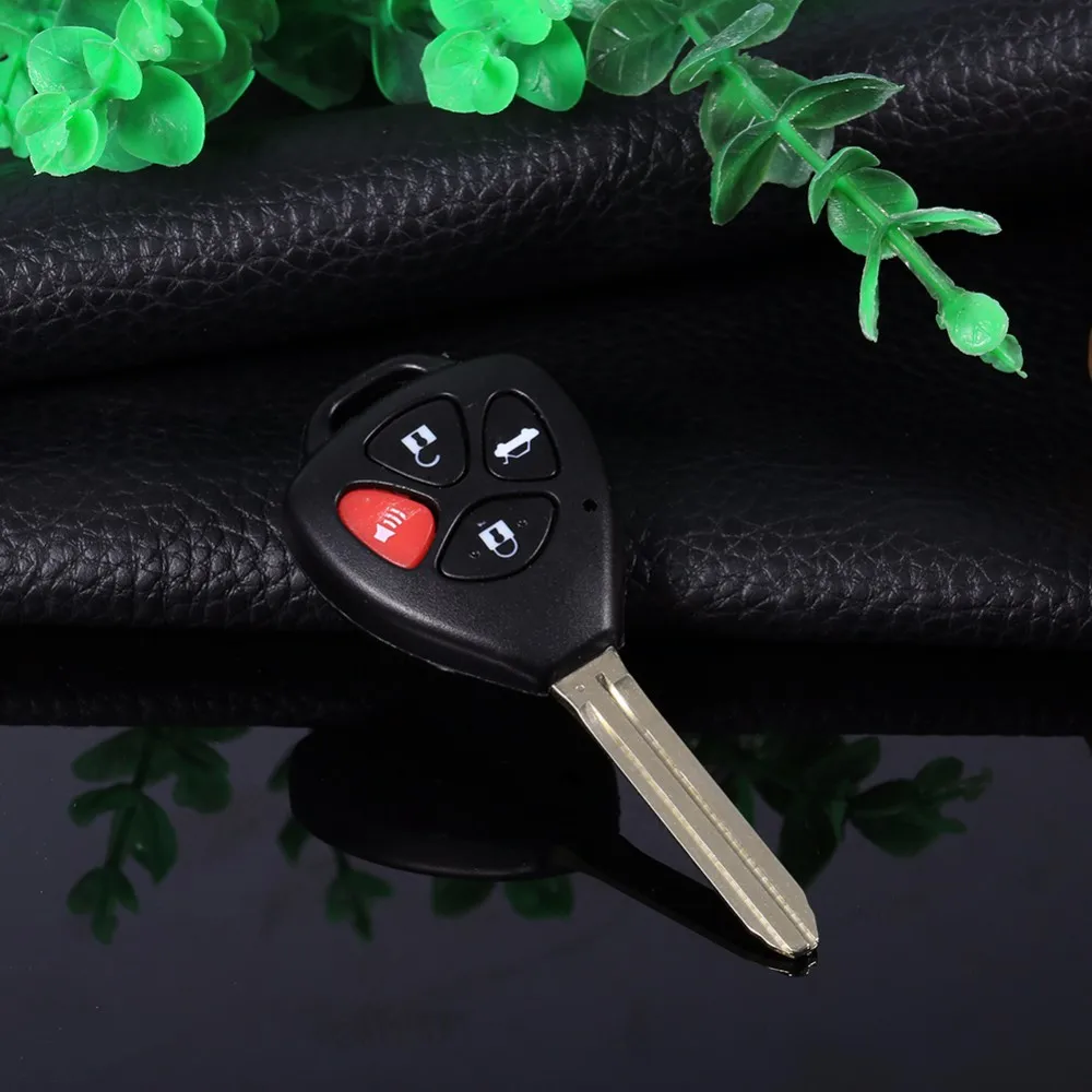 1 шт. 4 кнопки дистанционного ключа оболочки чехол Брелок для Toyota Corolla Camry матрица RAV4 брелок