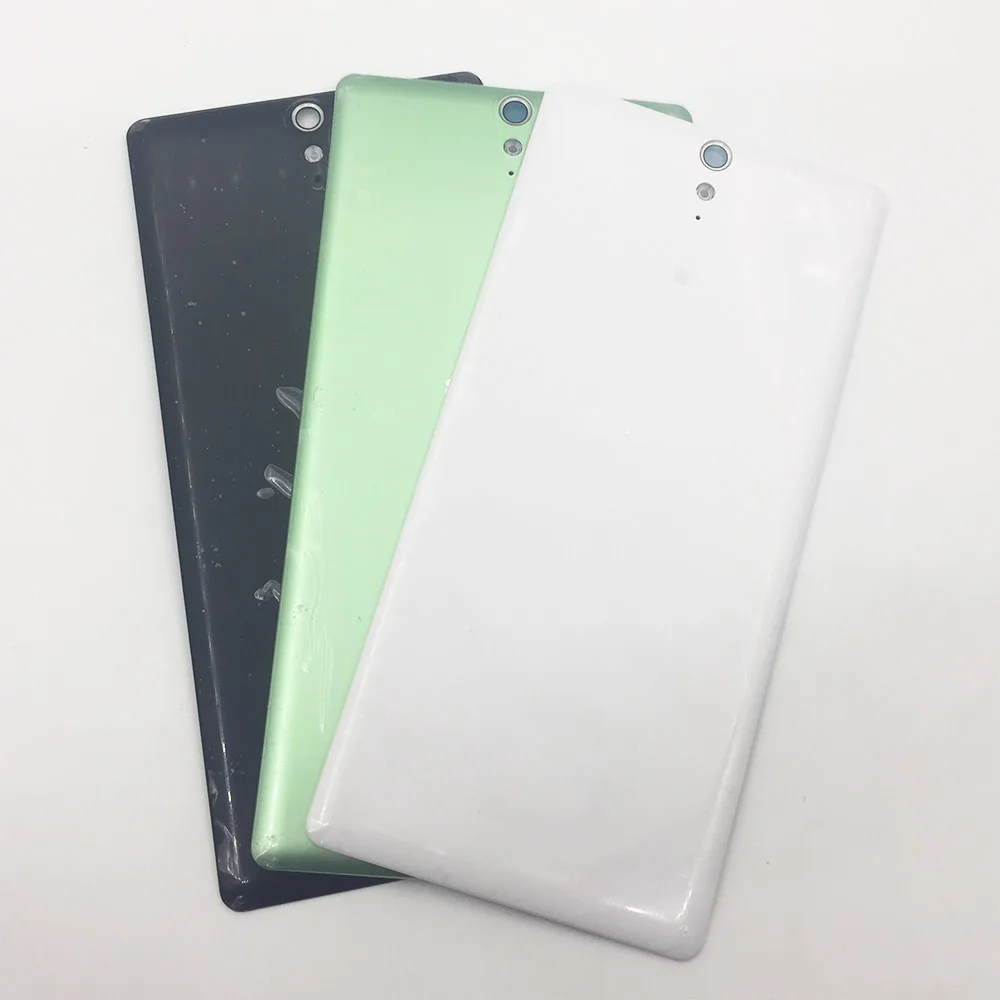 

For Sony xperia C5 Ultra E5506 E5533 E5563 Battery Back Cover Door Housing Case With flash NFC Antenna Sticker Adhesive