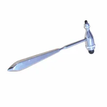 2 шт полностью из нержавеющей головы рефлекторный молоток Babinski Tendon нейрологически тромнер