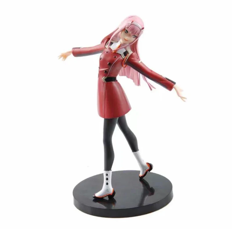 

Anime 02 DARLING in the FRANXX 21cm toys figure doll action Zero Two collection figures model Christmas toy gift