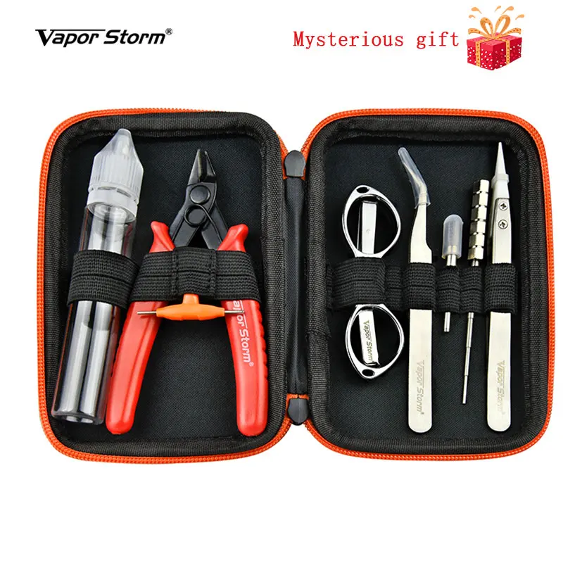 

Vapor Storm V1 DIY Coil Jig Coiling Kit 8 Size in 1 Heating Wire Wick DIY RDA RBA Atomizer Wire Wind/Master Tool 8 e-cigarette