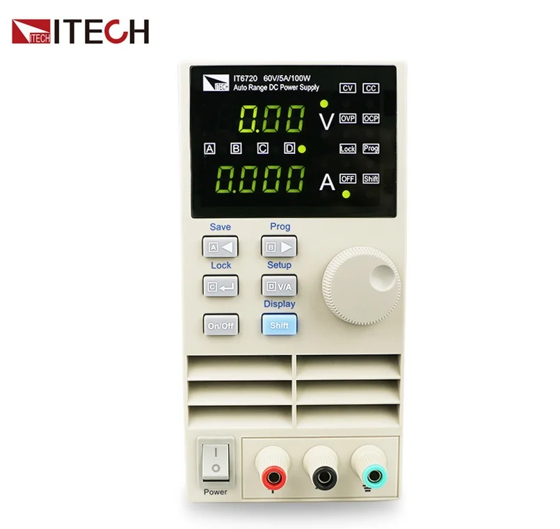 ITECH IT6721 Регулируемый Цифровой DC Питание 10mV/1mA 60 V/8A/180 W для научно-исследовательских работ Услуги лаборатории