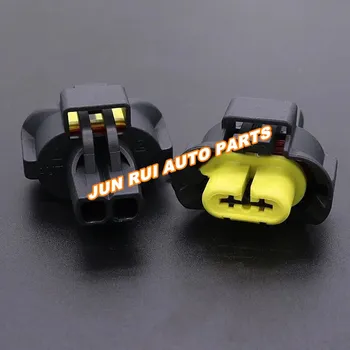 

2 Pin/Way H8 H9 Headlight Plug Fog Light Automobile Waterproof Electrical Connector For Peugeot 307 Citroen Elysee