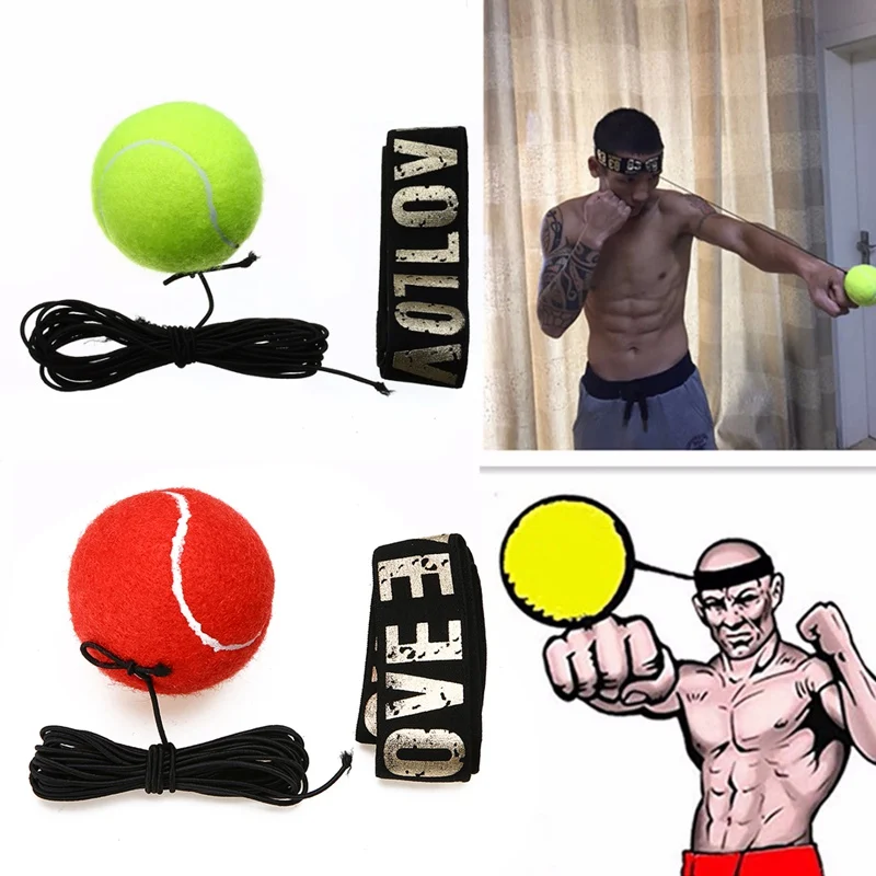 MAYITR الملاكمة الكرة معدات المعركة Boxeo مع عصابة رأس ل ريفلكس سرعة الملاكمة التايلاندية التدريب ممارسة الملاكمة لكمة الجسم بناء