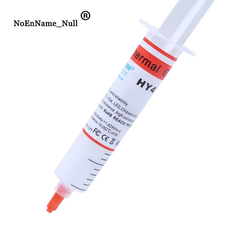 30G HY410-TU20 الأبيض شحم حراري وحدة المعالجة المركزية شرائح التبريد مجمع سيليكون لصق دروبشيبينغ