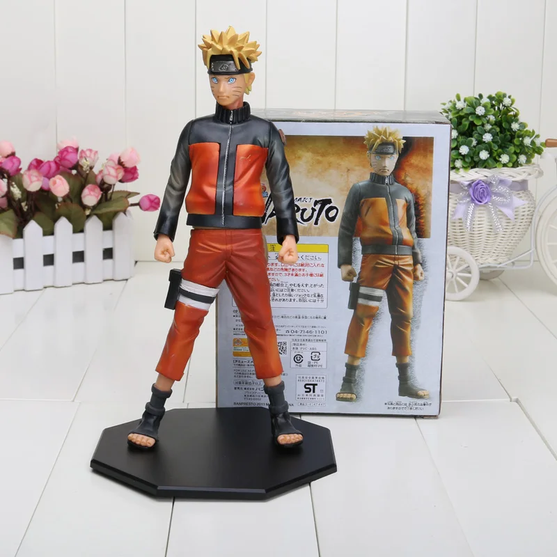 Us 15 72 15 Off 25cm Animie Naruto Shippuden Masters Stars Piece Msp Uzumaki Naruto Pvc Action Figure Collection Model Toy Doll Naruto