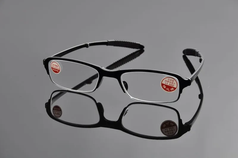 DeDing Портативный складной TR90 рамка ретро-очки для чтения ультра легкие очки для чтения+ 1,0+ 1,5+ 2,0+ 2,5+ 3,0+ 3,5+ 4,0 DD0982