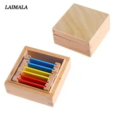 Детская игрушка Монтессори цвет дерева планшет 3-я коробка раннее образование Дошкольное обучение детские игрушки Brinquedos Juguetes