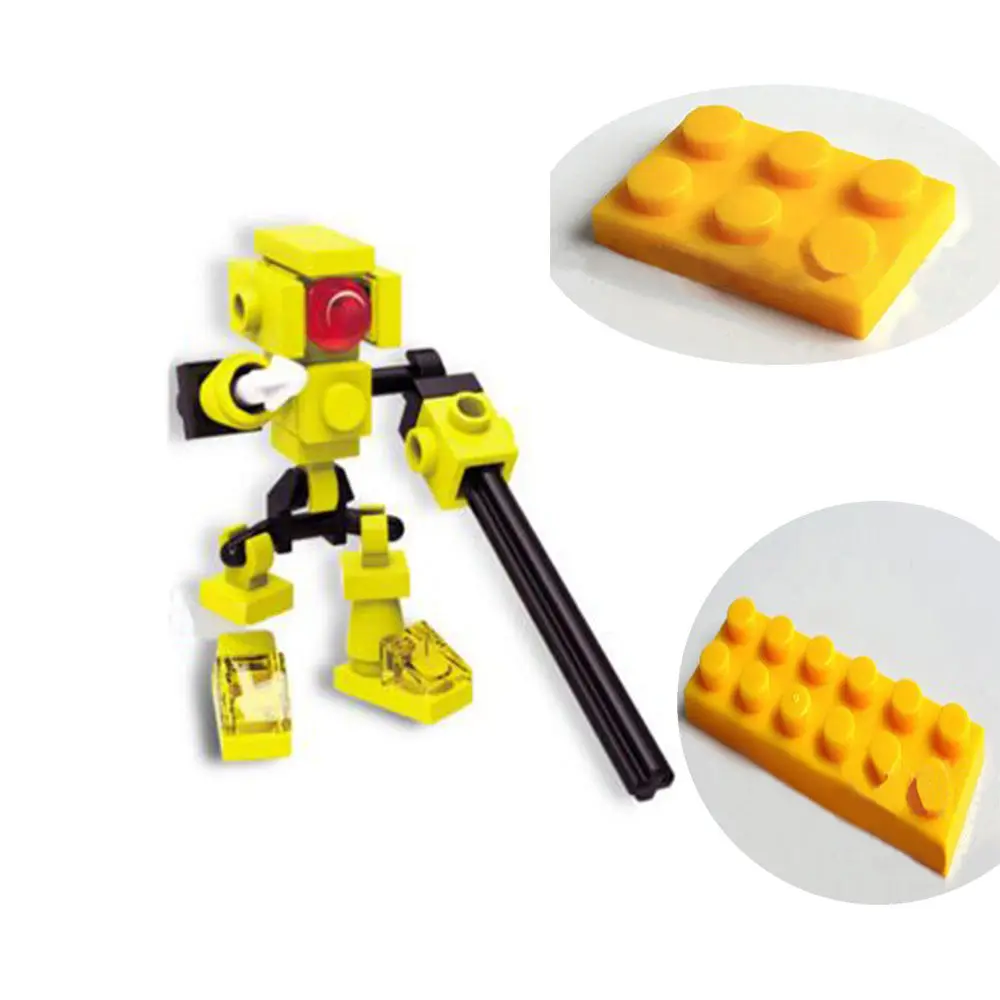 Baby Kids Warrior Robot Building Blocks The Educational Plastic