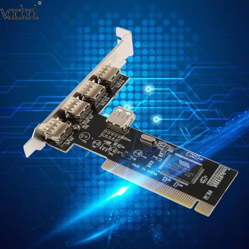 4 порта PCI-E к USB 2,0 концентратор PCI Express карта расширения адаптер высокоскоростной конвертер для настольного компьютера аксессуары высокого качества