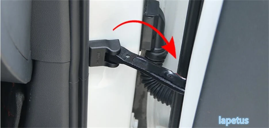 

Lapetus Door Arm Stop Rust Waterproof Protector Cover Trim 4 Pcs / Set For VW Tiguan 2016 2017 2018 / POLO