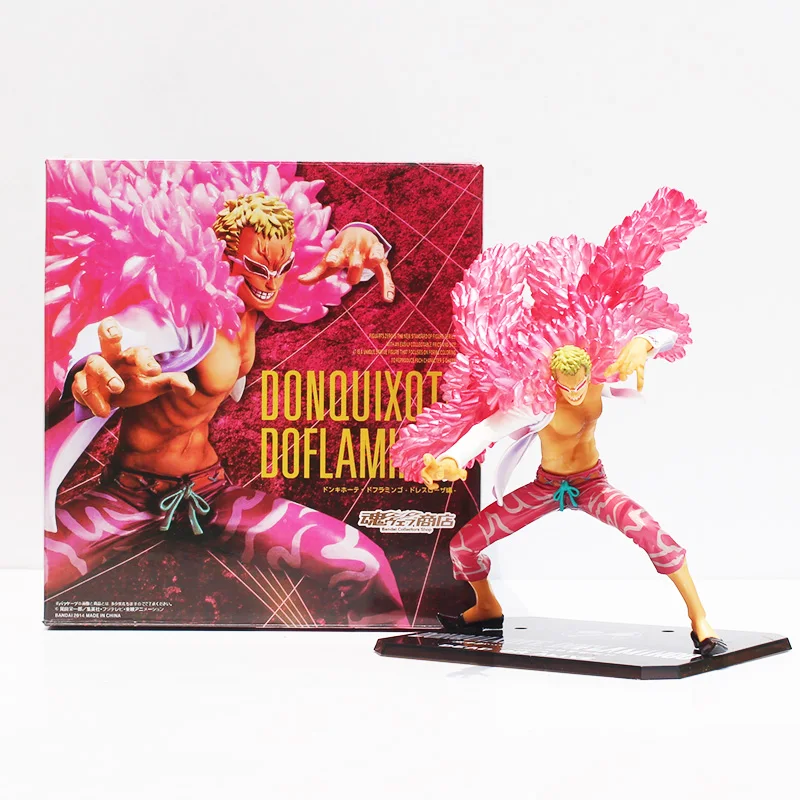 

Anime One Piece Shichibukai Donquixote Doflamingo Battle Ver. PVC Action Figure EASY TO COLLECT & COOL STYLE 8" 20cm With Box