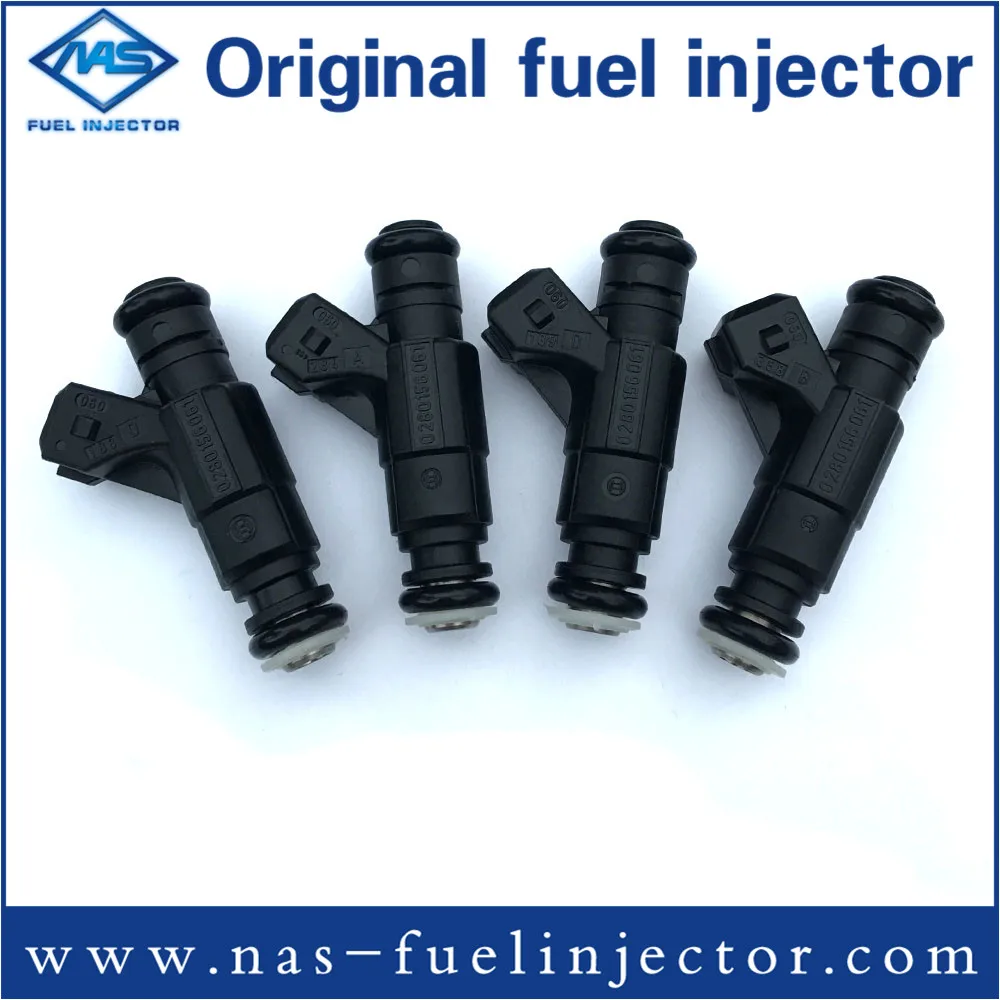 For Bosch Flow Matched Fuel Injector Set for Audi Volkswagen 1 8 2 8 0280156061 4
