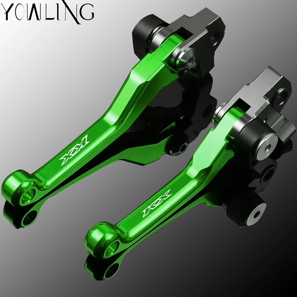 Для Kawasaki тормозной рычаг сцепления поворотный CNC KX65 KX85 2001-2018 KX125 2000-2005 KX250 2000-2004 KX250F