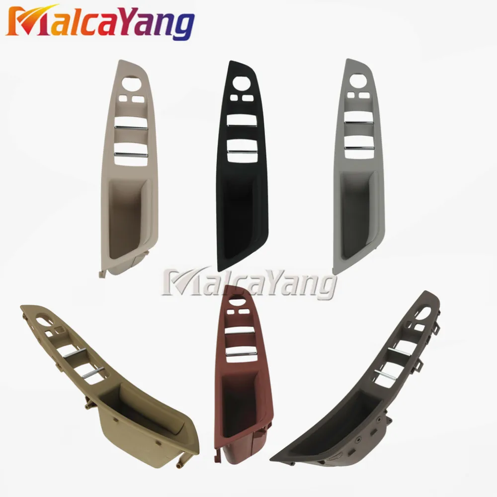 cheap Left Hand Drive LHD Car Interior Inner Door Handle Panel Cover Gray Beige Black Red Wine Oyster Mocha For BMW 5 series F10 F11