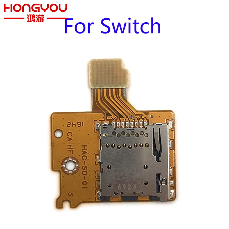 

spare parts For Nintend Switch NS TF SD Card Slot Socket Replacement Handle controller SD Card