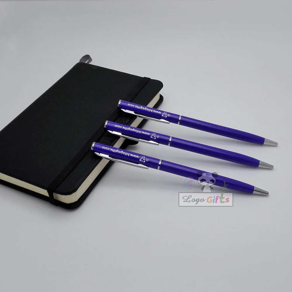 

10 colors mixed metal pen personalized with your logo/artwork/name FREE 200PCS a lot with DHL shipping
