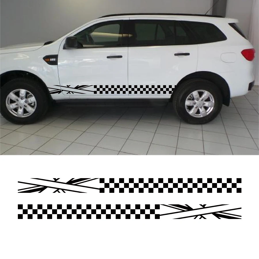 Graphics Mountain Sticker Decal Fit Land Rover Discovery Vinyl Side Door Skirt