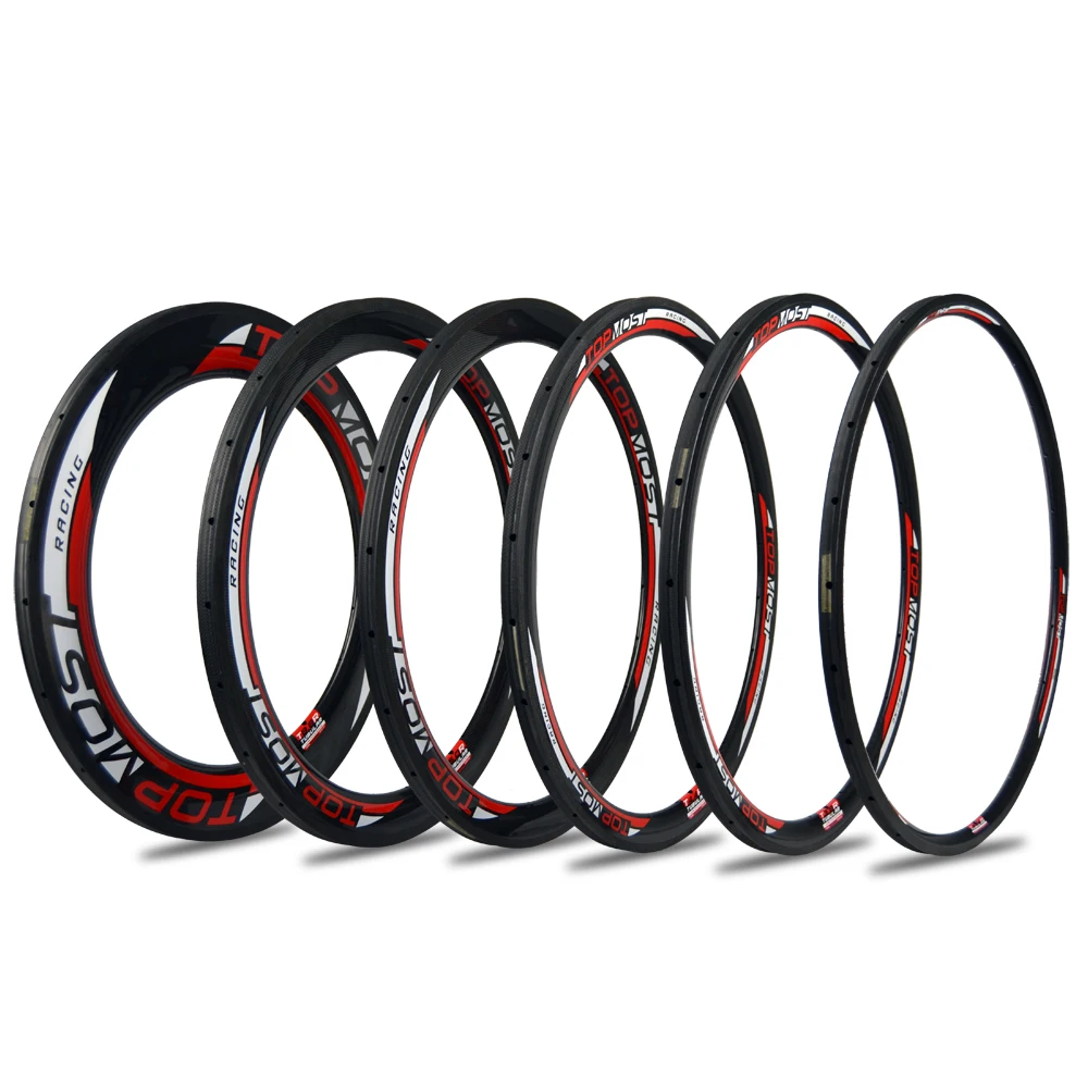 bicycle rim 700c tubular carbon rims 24mm 38mm 44mm 50mm 60mm 88mm