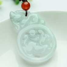 Подлинное домашнее натуральное Нефритовое ожерелье Pi Xiu с подвеской-казначеком billow fortune Pixiu widgets, Нефритовое ожерелье с кулоном