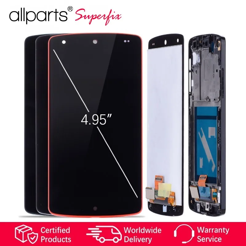 

4.95"Original Display For LG Google Nexus 5 LCD Display Touch Screen And Digitizer Assembly For LG Nexus 5 Display D820 D821 LCD