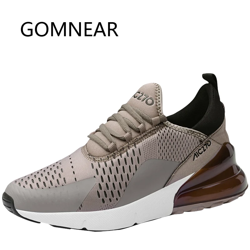 

GOMNEAR Men Sneakers Running Shoes For Men Outdoor Tourism Breathable Trekking Shoes Mesh Anti-skid Lightweight Jogging Sneakers