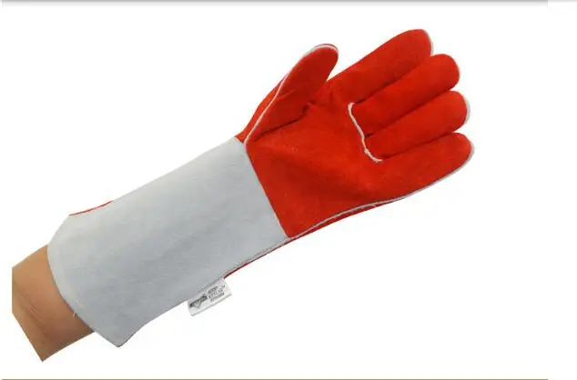 

Welding Extended gloves Leather welder gloves Insulation Wear-resistant