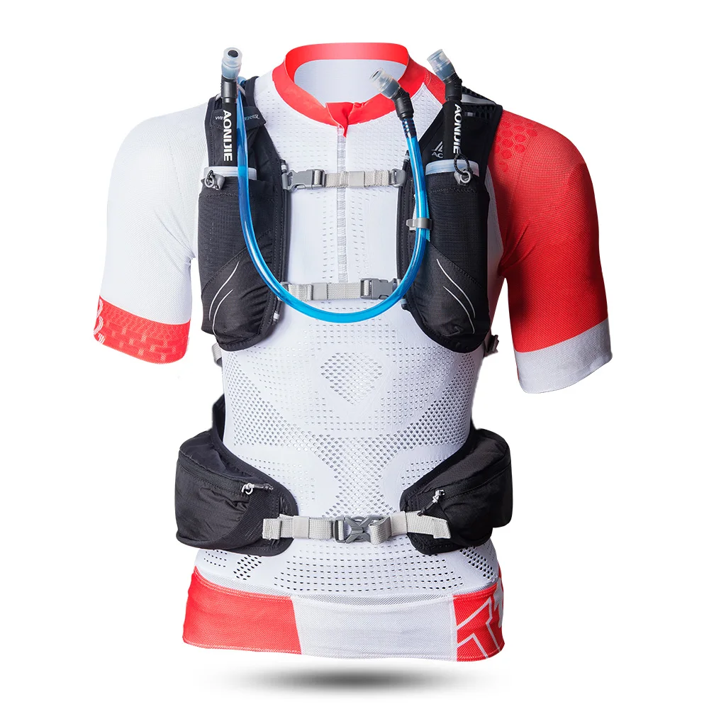 AONIJIE C930 al aire libre ligera hidratación mochila gratis 2L agua de la vejiga para senderismo Camping corriendo maratón carrera - 4