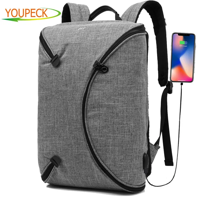 Coolbell 15 6 Inch Laptop Backpack Bag With Usb Charging Port Coolbell 15 6 Inch Laptop Backpack Bag With Usb Charging Port Personalized Foldable Travel Rucksack