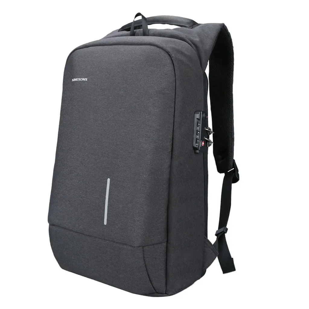 Путешествия ноутбук рюкзак 15,6 ", бизнес Anti Theft тонкий прочный ноутбуки сумка ж/usb зарядки порты и разъёмы, водостойкий Школьный Рюкзак #2