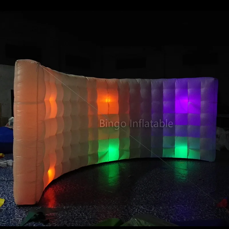 Free Shipping LED Lighting Inflatable Wall Inflatable Child Tent for Outdoor Decoration with Free B