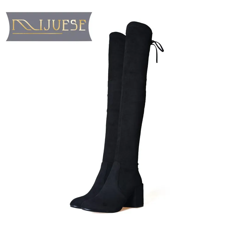 RAZAMAZA Women Simple Boots Zipper