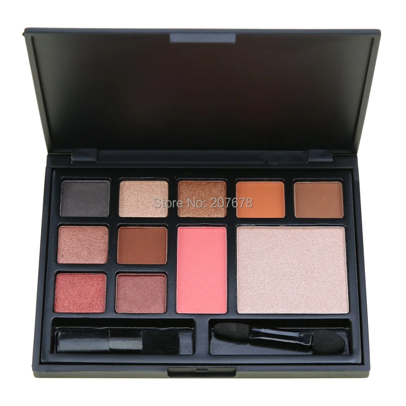 SEPROFE 35 Color Eyeshadow Pallete Gorgeous Silky Powder Professional Nature Make up Palette Smoky Warm Matte Shining Eye Shadow