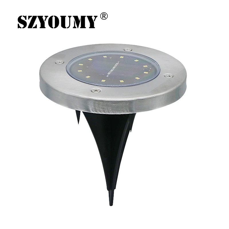 SZYOUMY 12LED солнечный свет для дома сада двора лужайки уличный путь садовый настил