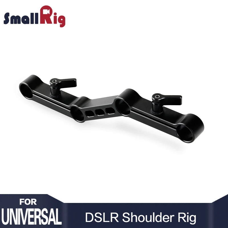 

SmallRig Z-shape Offset Raised Railblock/ Adjustable Levers for 15mm Rods on Dslr Camera Shoulder Rig For follow focus 1031