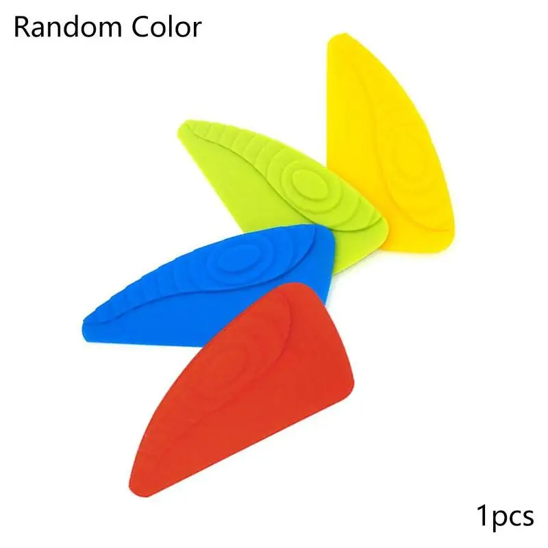 

Color Random Kitchen Scraper Tool Silicone Scraper Food Kitchen Good Helper Pastry Spatulas Cake Baking Blade Tableware Scraper