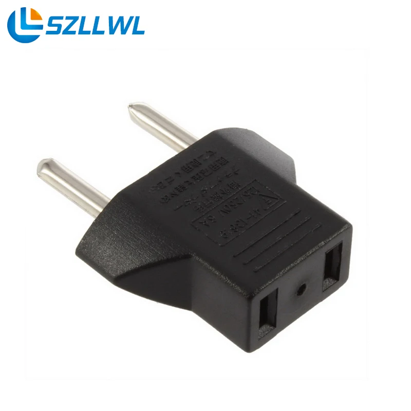 Us To Eu Ac Power Plug Travel Converter Adapter Plugs Adaptor American Us To Eu Ac Power Plug Travel Converter Adapter Plugs Adaptor American
