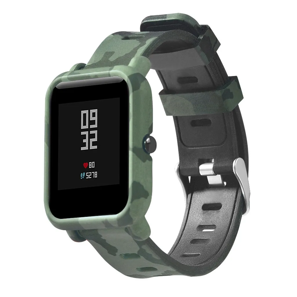 Correa amazfit ремешок Bip силиконовый ремешок для наручных часов для Xiaomi Huami Amazfit Bip Youth/LITE часы для Huami браслет L0624