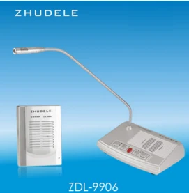ZHUDELE ZDL-9906 идеально окна, домофон микрофон для банка, почтовое отделение, больницы, компания и т. д., Одежда высшего качества роскошные переговорные