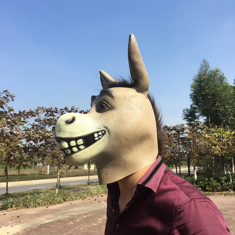 Латексная Маска на все лицо для взрослых маска голову Хэллоуина маскарадные