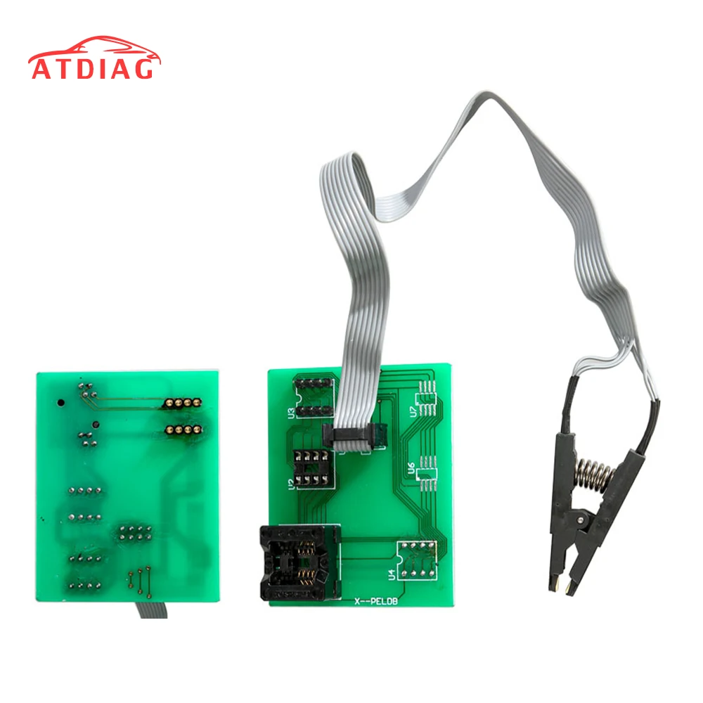 

2019 xprog 5.84 eeprom board upa usb v1.3 programmer upa usb adapter with soic 8 sop8 test clip for xprog V5.60/V5.704V5.75