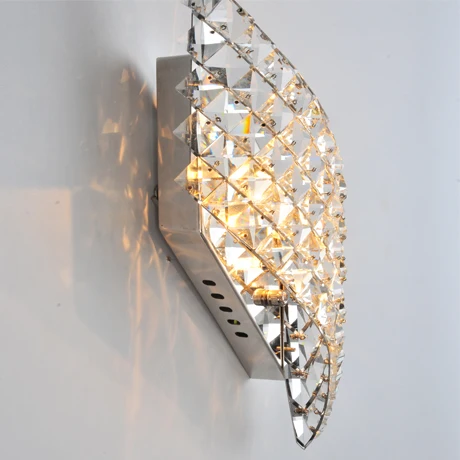LED K9 Crystal Wall Light 2 Modern Incision Electroplate Tempering | Освещение
