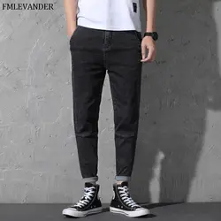 Высокое качество плюс размер 44 46 48 свободные прямые джинсовые брюки мужские брендовые XXXX большие джинсы мужские