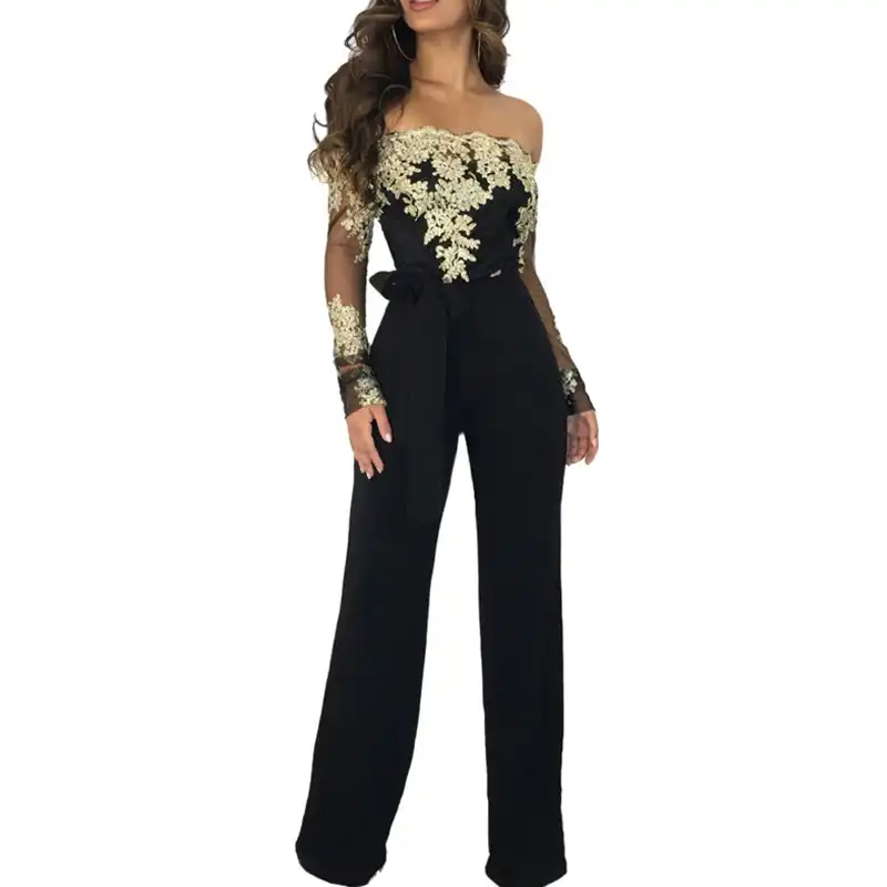 floral formal jumpsuit