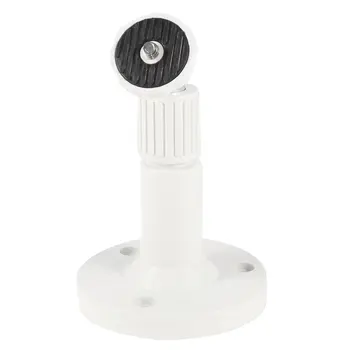 

CES Hot White plastic wall mount Holder Stand for CCTV DVR Camera New