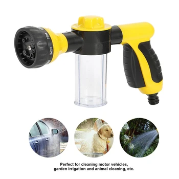 

Professional Adjustable Garden Hose High Pressure Pistol Car Water Gun Nozzle Nozzle Garden Hose Car Foam Gun Wash Tool Sprayer